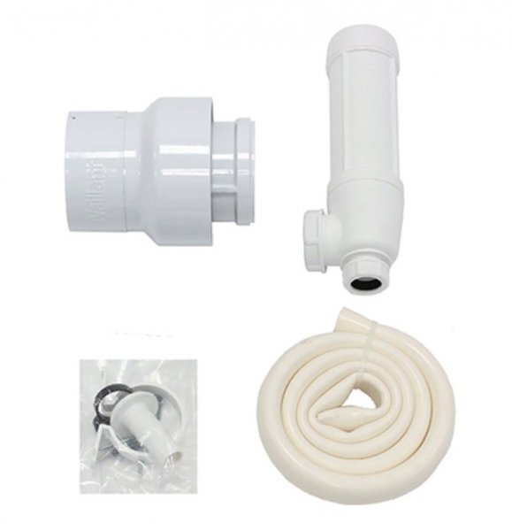 VAILLANT Переходник 60/100 -> 80/125 мм с конденсатоотводчиком RNC VAILLANT Переходник 60/100 -> 80/125 мм с конденсатоотводчиком RNC