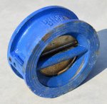 Клапан обратный чугунный меж/фл. Dn80 16ч6п(фт) Клапан обратный чугунный меж/фл. Dn80 16ч6п(фт)