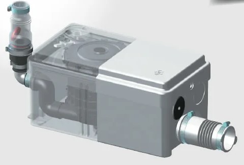 SFA SANIDOUCHE санитарный насос, 2 подкл, Tmax - 50°C SFA SANIDOUCHE санитарный насос, 2 подкл, Tmax - 50°C