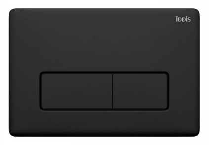 Клавиша смыва, универсальная, чёрная, UNI10B0i77 IDDIS Клавиша смыва, универсальная, чёрная, UNI10B0i77 IDDIS