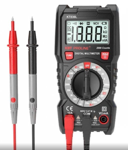Мультиметр цифровой KT 830L PROLINE 79127 КВТ Мультиметр цифровой KT 830L PROLINE 79127 КВТ