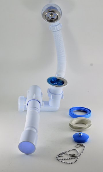 Сифон 1 1/2" Е255  АНИ для ванны с вып.и переливом с г/т 40*50 Сифон 1 1/2" Е255  АНИ для ванны с вып.и переливом с г/т 40*50